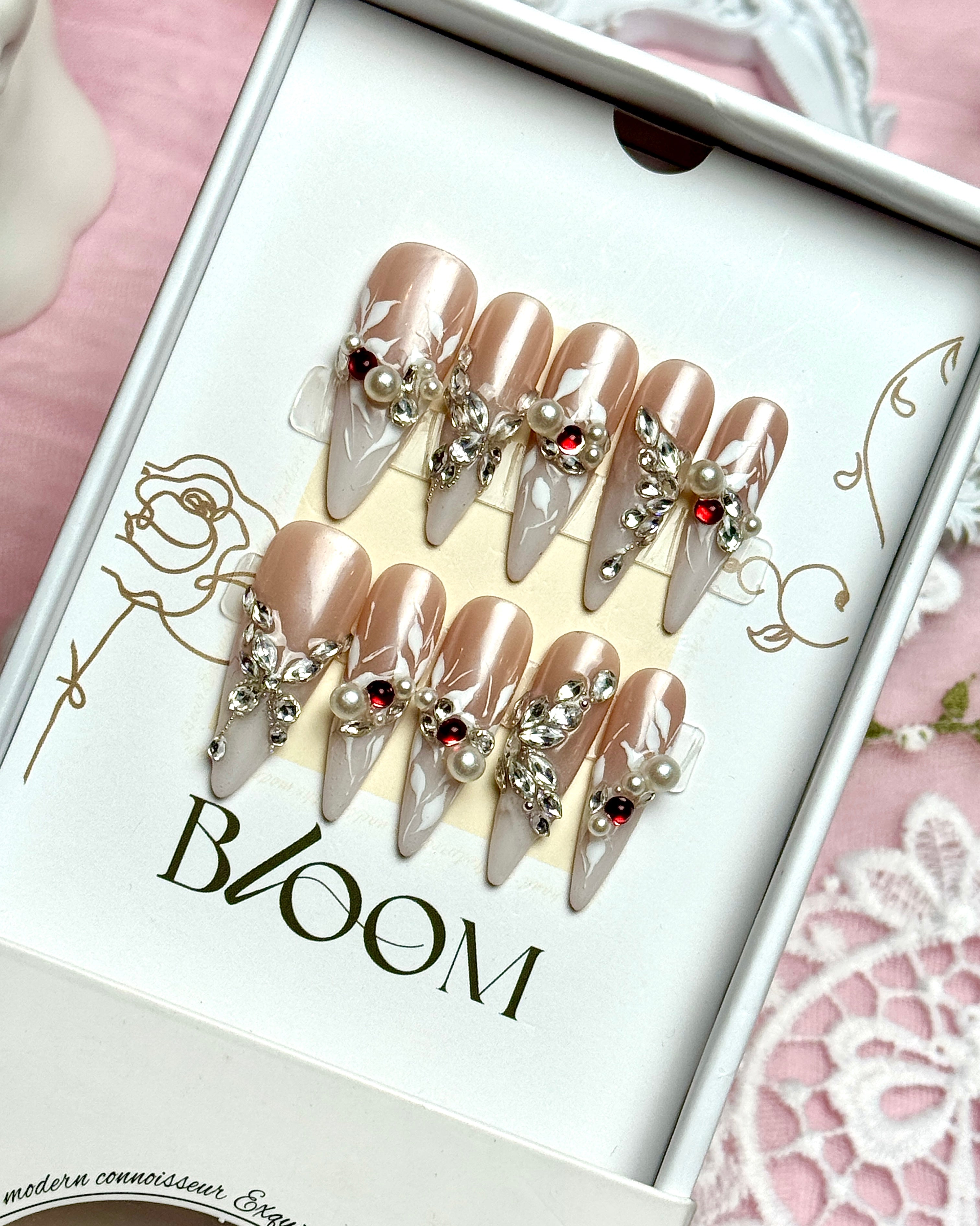 She Flutters in Silk