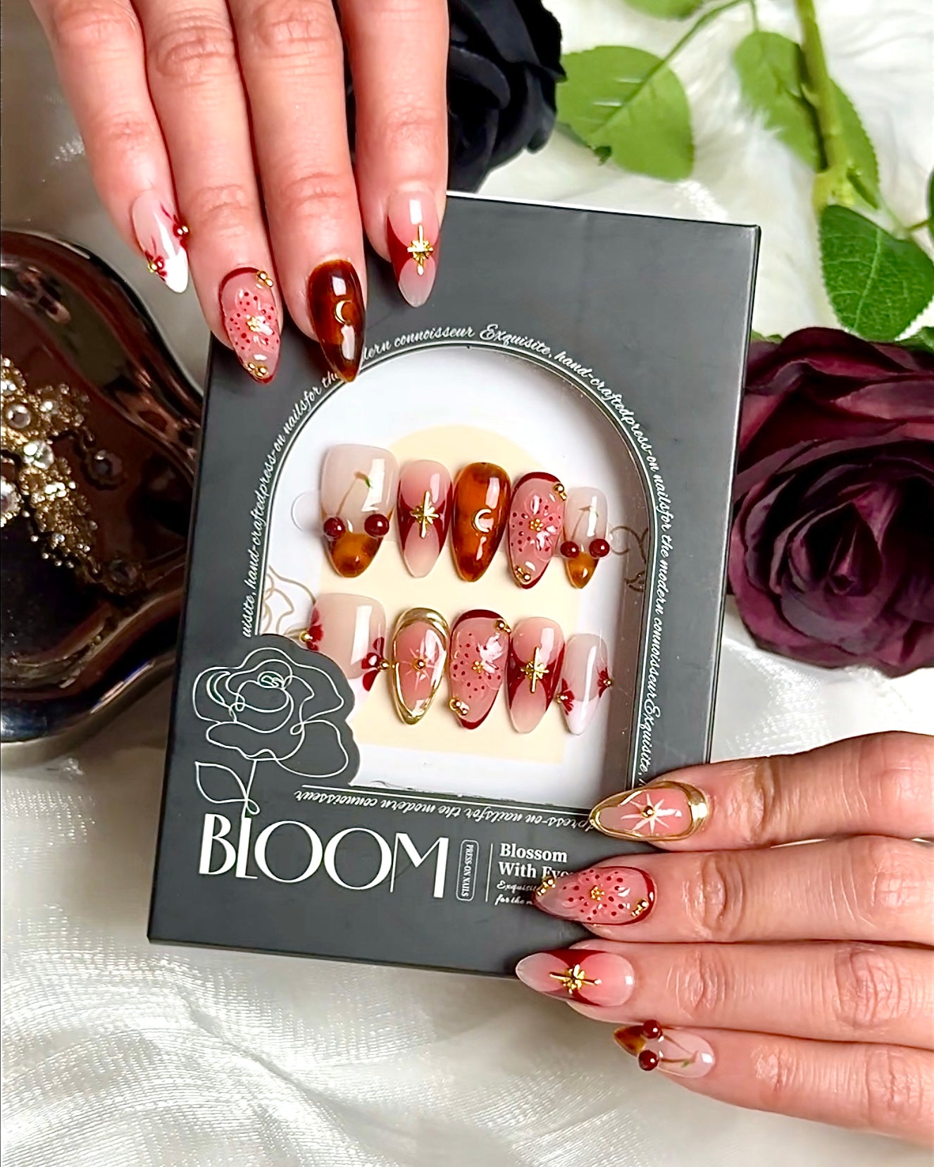 Cherry Eclipse – Bloom Nails